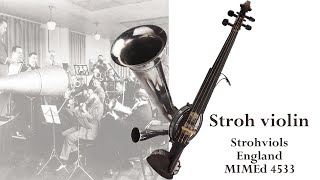 Video thumbnail for Stroh violin by St Cecilia's Hall: all things musical instruments