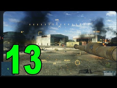 Battlefield: Hardline - Part - 13 - Driving a Tank (Let's Play / Walkthrough / Guide)