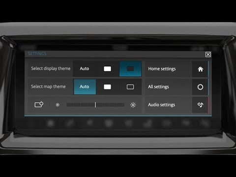 Jaguar E-PACE | InControl Touch Pro: Settings