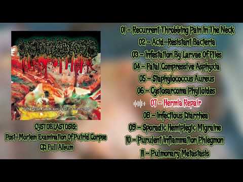 CYSTOBLASTOSIS: Post-Mortem Examination Of Putrid Corpse – CD 2017 (ZUMBI 019)