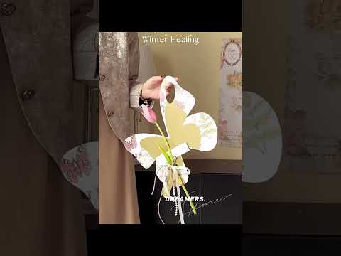 10pcs Butterfly Bouquets Flower Card