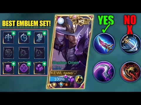 CLINT USERS TRY THIS! | CLINT NEW BROKEN ONE SHOT BUILD | CLINT BEST BUILD 2021 | MUST WATCH✓ | MLBB