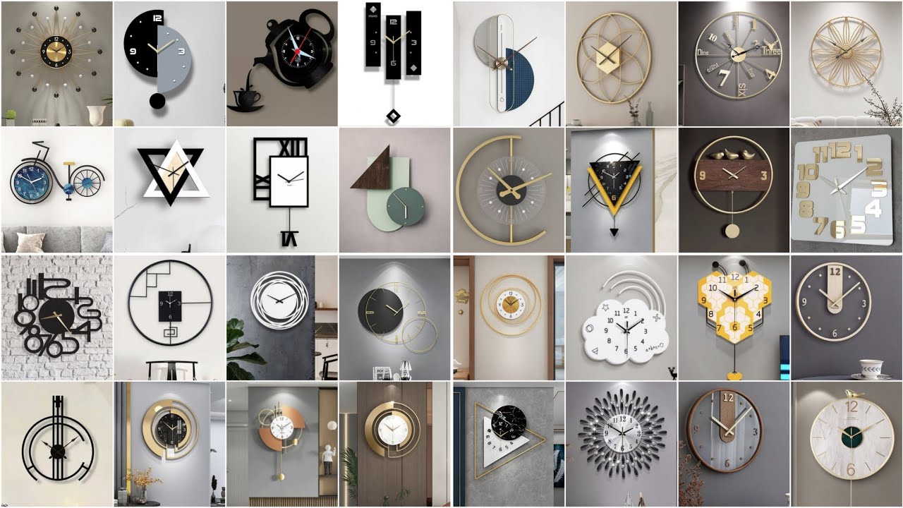 40+ Unique Wall Clock Design Ideas For Living Space 2023