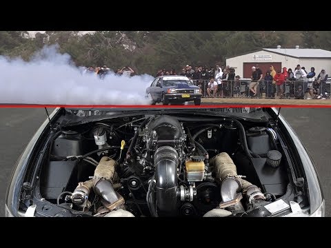 The struggle for traction - 2018 Drag Battle V8 Class