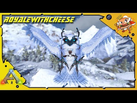 How To Trap And Tame A Max Level Snow Owl - Ark: Survival Evolved [Cluster E17]