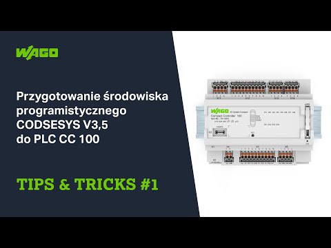 Tips & Tricks #1 - Przygotowanie środowiska programistycznego CODSESYS V3,5 do PLC CC 100 | WAGO - zdjęcie