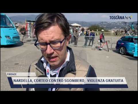 2022-03-20 FIRENZE - NARDELLA, CORTEO CONTRO SGOMBERO,  VIOLENZA GRATUITA