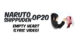 Download lagu Naruto Shippuden Op 20 Karano Kokoro (LYRIC VIDEO) mp3