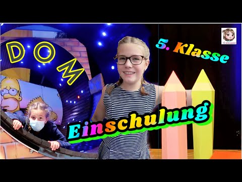 EINSCHULUNG + HAMBURGER DOM 🎉 Hannah kommt auf die neue Schule und wir gehen auf den Jahrmarkt 🎡