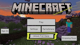 How To Unlock Full Game In Minecraft Trial || Minecraft Trial Me Full Game Unlock Kaise Kre