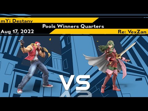 [Smash Ultimate] mYi | Destany vs Re: VexZan - Xeno254 (Pools Winners Quarters)