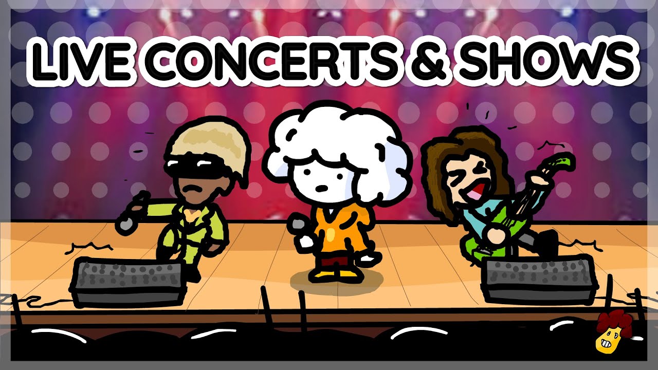 History Of Live Shows & Tours