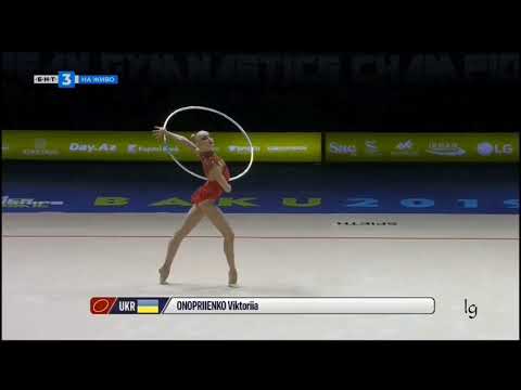 Victoria Onoprienko Hoop AA European RG Championships Baku 2019