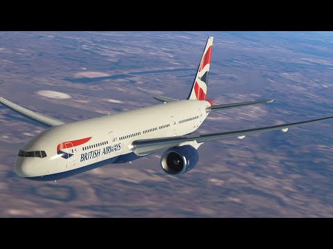 INFINITE FLIGHT | POUSO EM LONDRES (EGLL/LHR) | BRITISH AIRWAYS BOEING 777-200ER