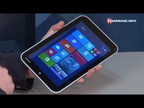 Toshiba Encore WT8-A-102 Windows 8.1 tablet review - Hardware.Info TV (Dutch)