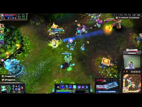 Froggen Zilean vs Ahri [Challenger Ranked solo queue Mid]