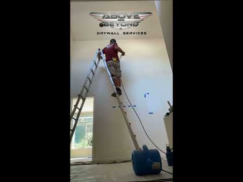 Graco Mark 5 using USG All purpose Mud Skimming over Knockdown Texture for a level 5 finish