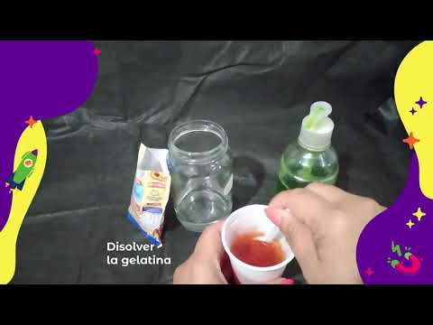 Fórmulas para hacer burbujas: Burbujas de gelatina
