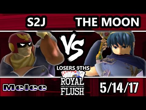 Royal Flush SSBM - Tempo | S2J (Captain Falcon) vs. MSF | The Moon (Marth) - Smash Melee