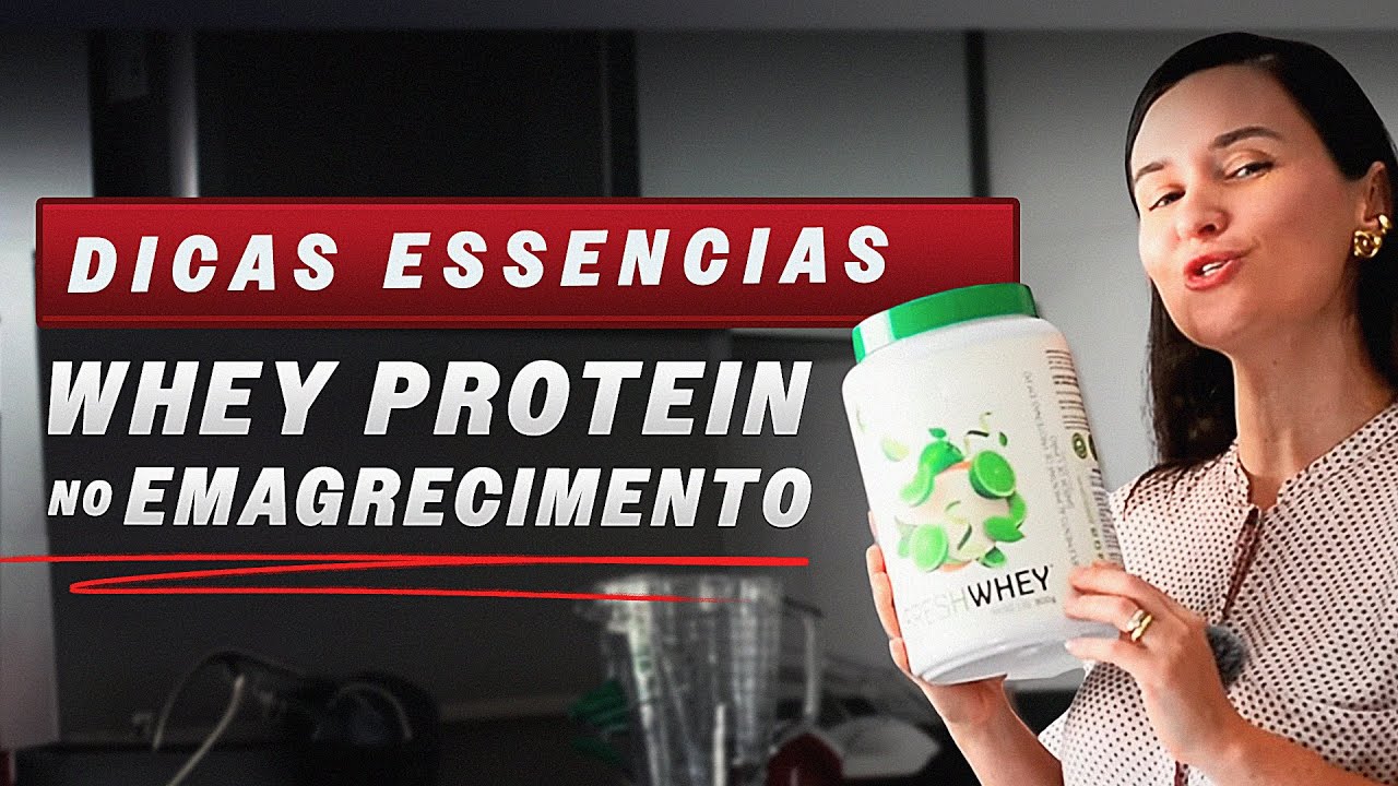COMO USAR O WHEY PARA EMAGRECER MAIS RÁPIDO
