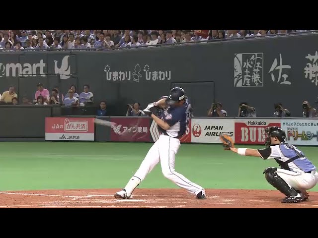 【4回表】張本ら超え歴代3位タイ!! ライオンズ・秋山31試合連続ヒット!! 2015/7/12 F-L