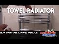 How to install a towel radiator 