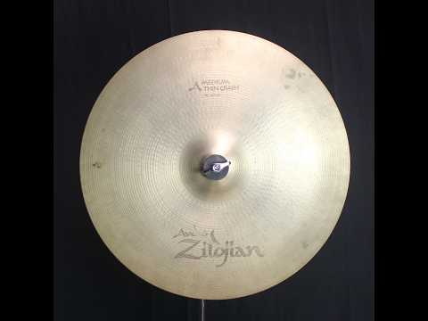 Used Zildjian 16" A Medium Thin Crash - 1180g (video demo) image 3
