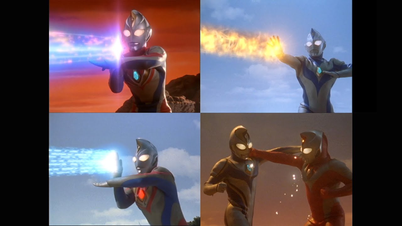 【ウルトラマンダイナ】必殺技まとめ　Ultraman DYNA , All Finish technique
