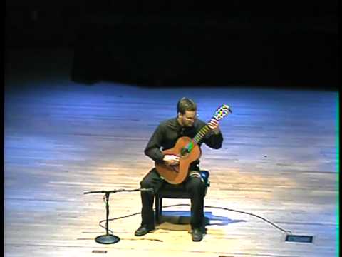 JP McShane plays Villa Lobos Etude 11 for Classical Guitar