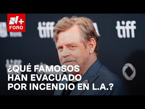 Mark Hamill y Jamie Lee Curtis son evacuados tras los incendios en Los Ángeles