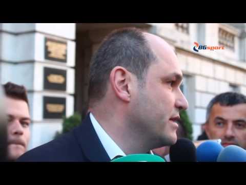 Аleksandyr Тodorov speaking after PFC CSKA Sofia - PFC Levski Sofia 15 3 2014