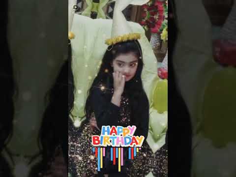 Hurria Nasir 8th Birthday 🎂🎉 wish her