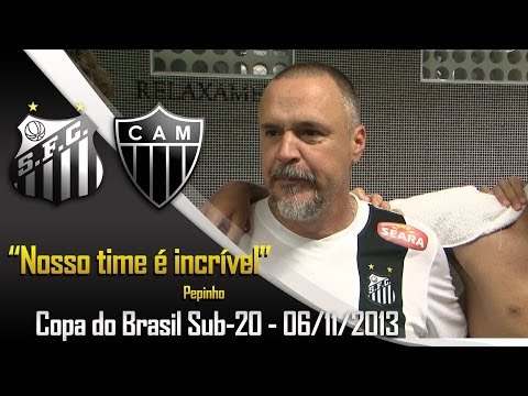 Bastidores - Santos 6 x 1 Atlético MG - Copa do Brasil Sub-20 (06/11/2013)