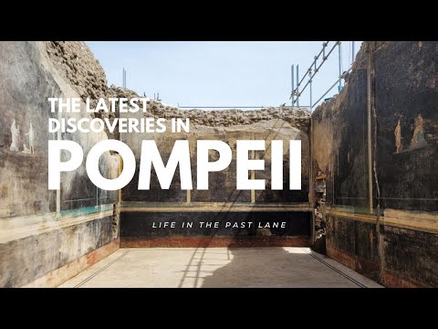 The AMAZING Latest Discoveries From Pompeii (Regio IX Black Banqueting Hall)