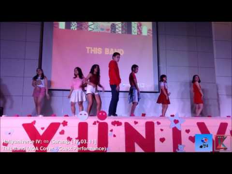 This Band (AOA Cover - Guest Performance) on Hallyuniverse IV: 사랑 (Sarang)