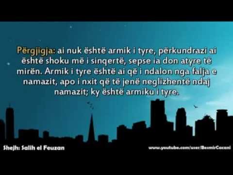 105. Rreth atij që urdhëron shokët e tij për namaz - Salih el Feuzan