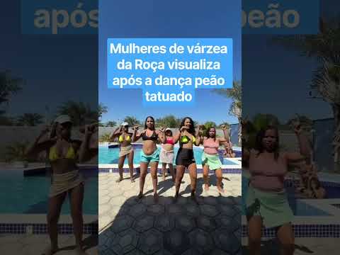 mulher de várzea da Roça visualiza após dançar pinhão touro tatuagem