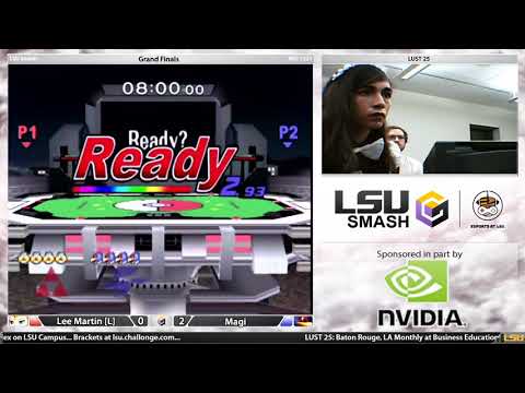 LUST 25 Melee Singles - Lee Martin (Puff, Sheik) vs Magi (Falco)