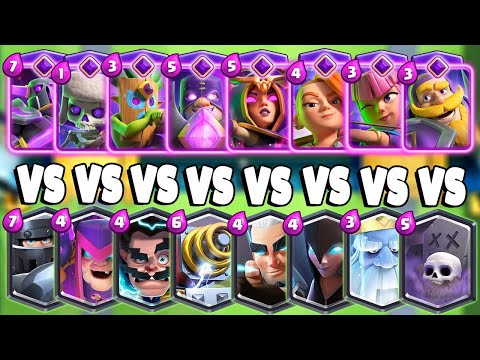EVOLVED CARDS VS LEGENDARY CARDS #3 - Clash Royale Challenge