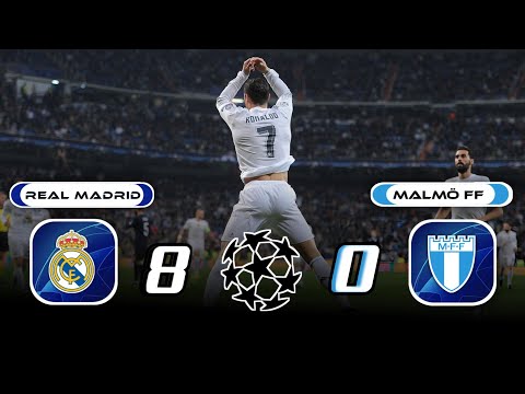 Real Madrid 🇪🇦  × 🇸🇪 Malmö FF  | 8 × 0 | HIGHLIGHTS | All Goals | Champions league 2015/16