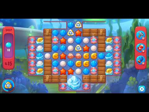 fishdom level 3437 / niveau 3437