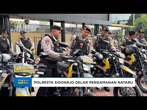 POLRESTA SIDOARJO GELAR PENGAMANAN NATARU DAN ANTIPASI BENCANA