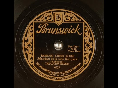 The Cotton Pickers "Rampart Street Blues" (March 27, 1929) Hoagy Carmichael, Scrappy Lambert = vocal