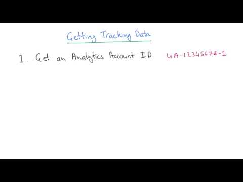 Get Your Tracking ID
