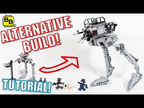 LEGO STAR WARS 75201 ALTERNATIVE BUILD FIRST ORDER RECON WALKER Video