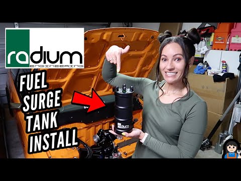RADIUM Fuel Surge Tank Install