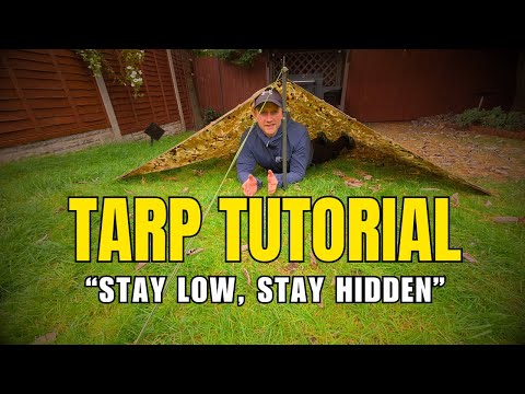 3 Stealth Tarp Shelters to Stay Hidden Outdoors