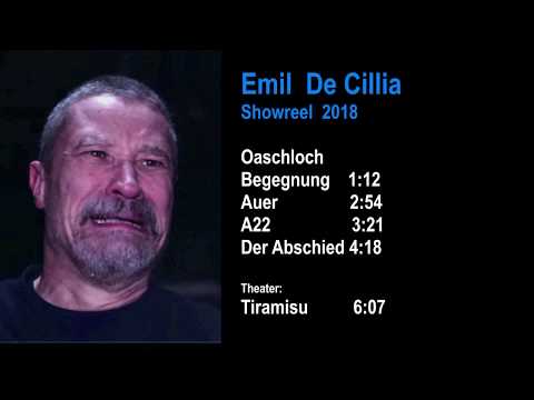 Emil De Cillia, Schauspieler - Showreel 2018