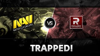 FNG in trouble! Na'Vi vs Power Rangers @D2 Champions League S4