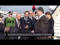 Italy Poroshenko In Milan For ASEM Meeting Sings With Diaspora